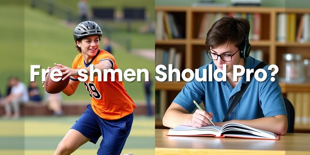 Should Freshmen Be Allowed to Go Pro? Here’s My Take