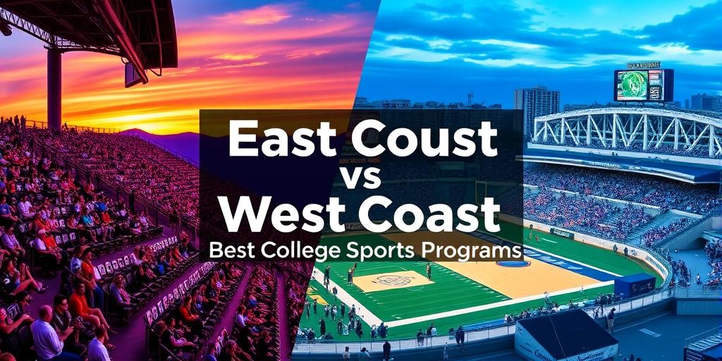East Coast vs. West Coast: Best College Sports Programs